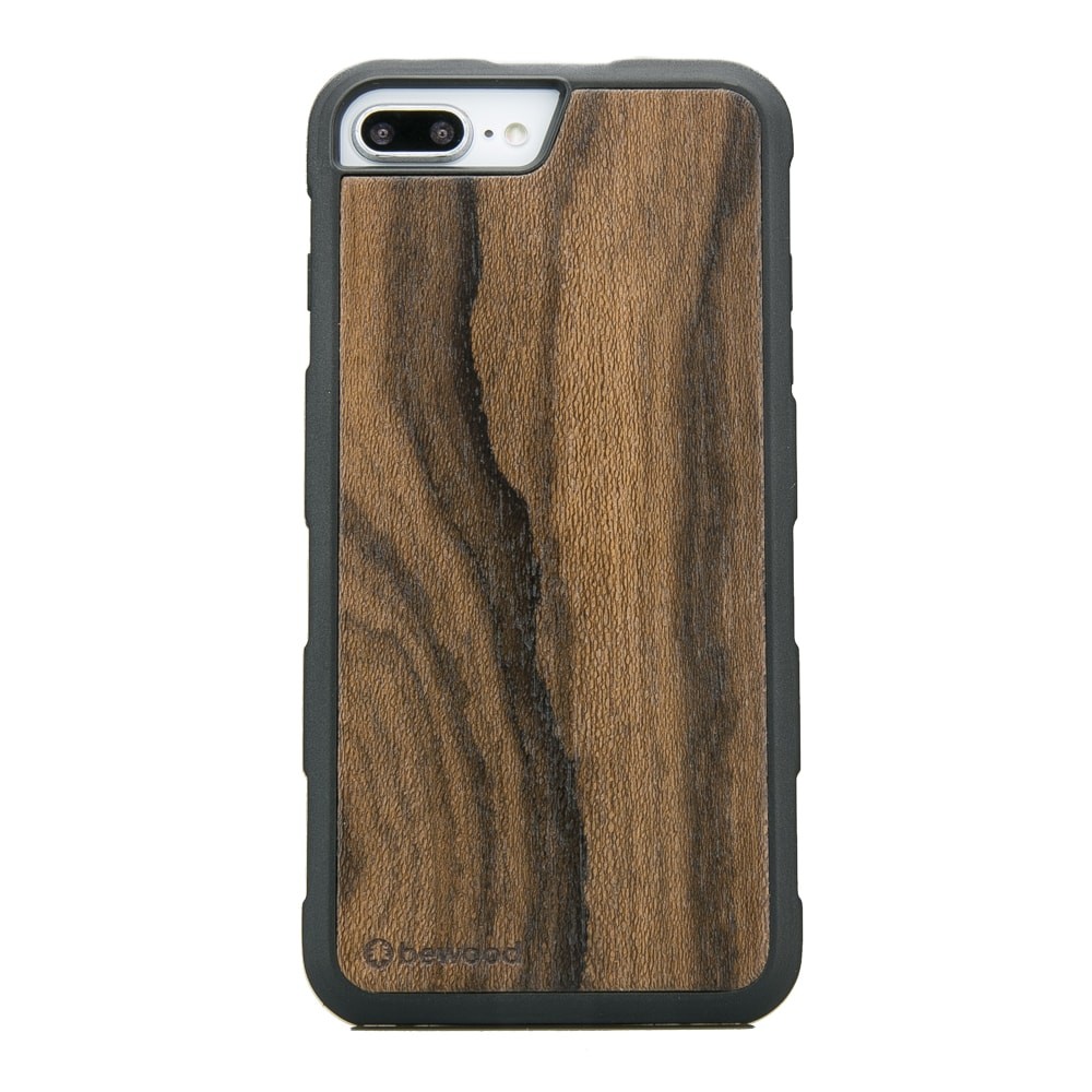 Apple iPhone 6/6s/7/8 Plus Ziricote Wood Case HEAVY (1)