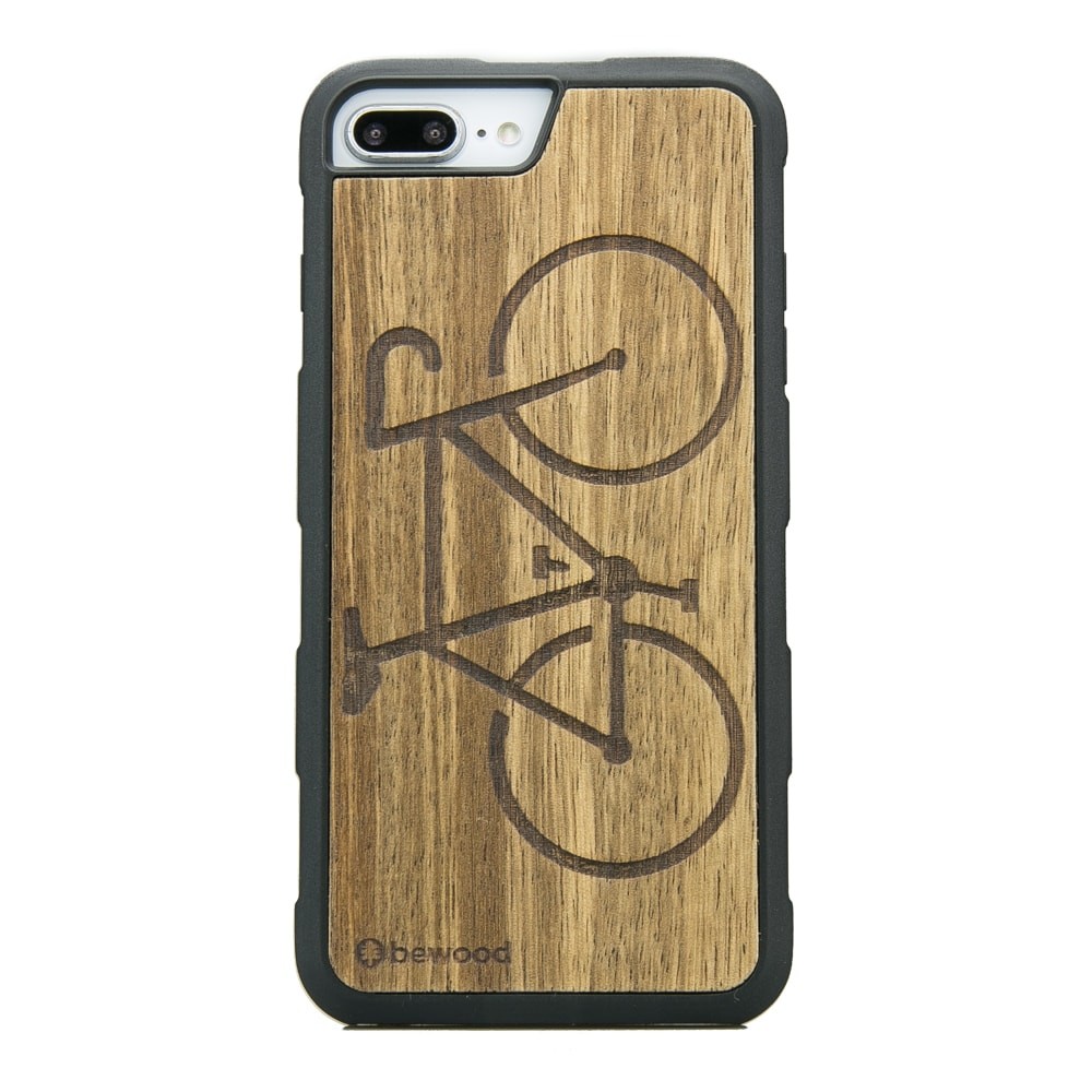 Apple iPhone 6/6s/7/8 Plus Bike Frake Wood Case HEAVY (1)