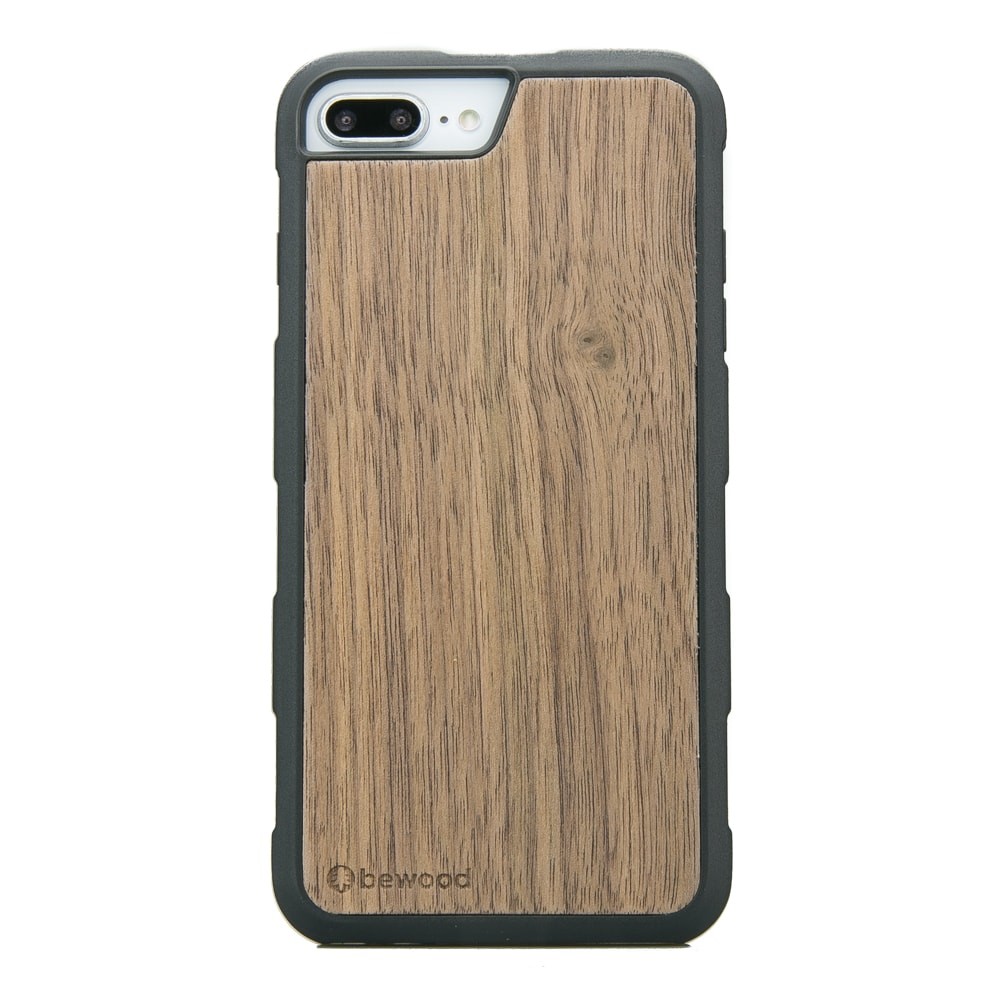 Apple iPhone 6/6s/7/8 Plus American Walnut Wood Case HEAVY (1)
