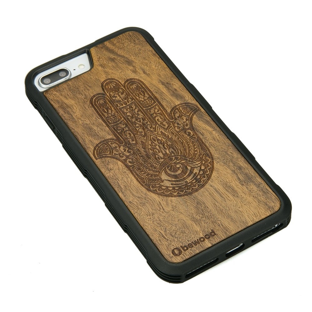 Drewniane Etui iPhone 6/6s/7/8 Plus HAMSA IMBUIA HEAVY (2)