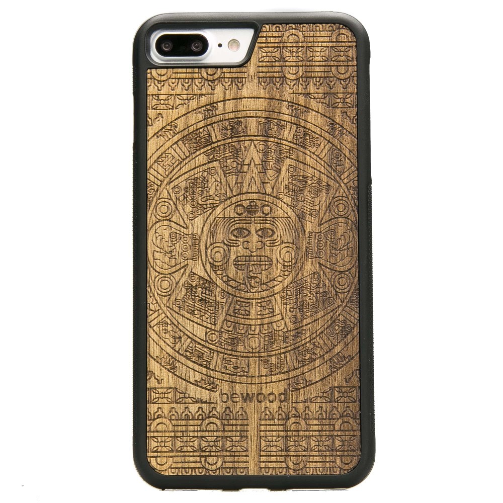 Drewniane Etui iPhone 7 Plus / 8 Plus KALENDARZ AZTECKI LIMBA (1)