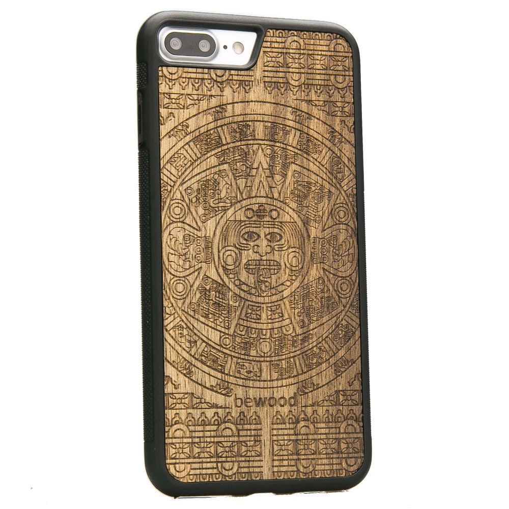 Drewniane Etui iPhone 7 Plus / 8 Plus KALENDARZ AZTECKI LIMBA (2)