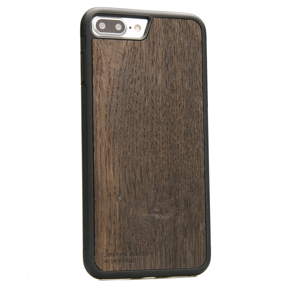 Drewniane Etui iPhone 7 Plus / 8 Plus DĄB WĘDZONY (2)