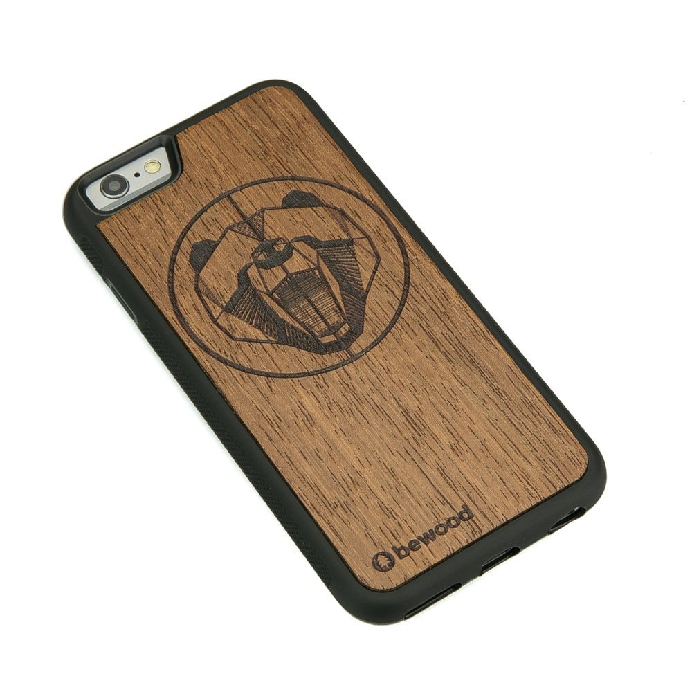 Drewniane Etui iPhone 6 Plus / 6s Plus NIEDŹWIEDŹ MERBAU (2)