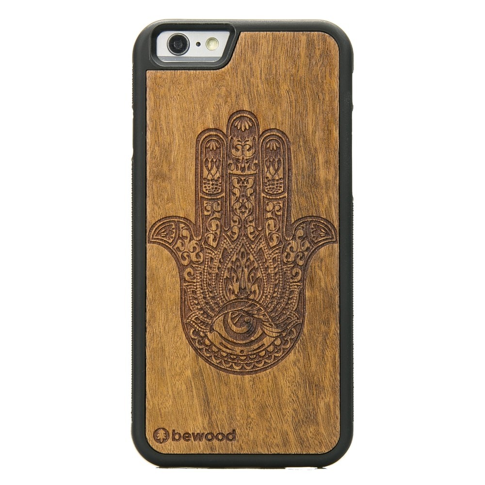 Drewniane Etui iPhone 6 Plus / 6s Plus HAMSA IMBUIA (1)