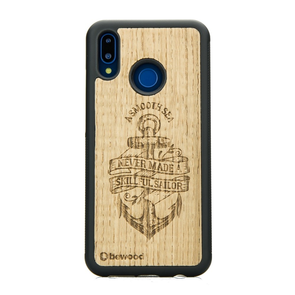 Drewniane Etui Huawei P20 Lite KOTWICA DĄB (1)