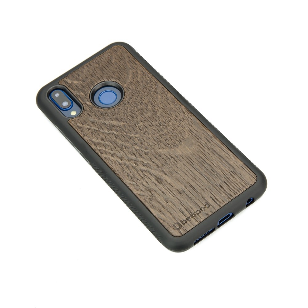 Drewniane Etui Huawei P20 Lite DĄB WĘDZONY (2)
