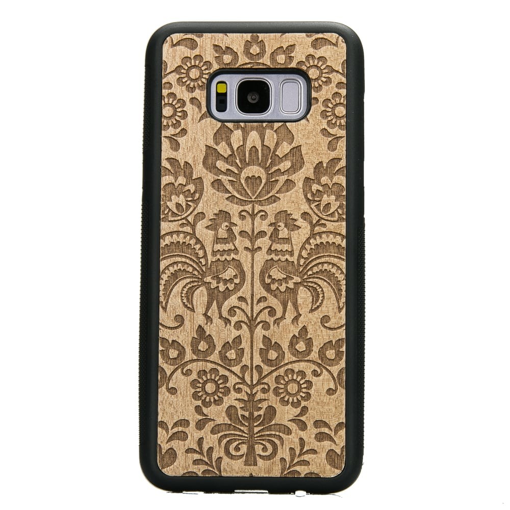 Drewniane Etui na Samsung Galaxy S8+ POLSKI FOLK ANIEGRE (1)