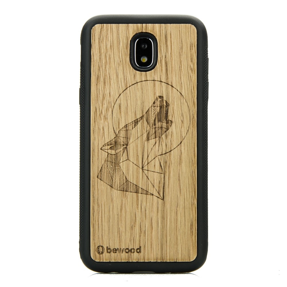 Samsung Galaxy J7 2017 Wolf Oak Wood Case (1)