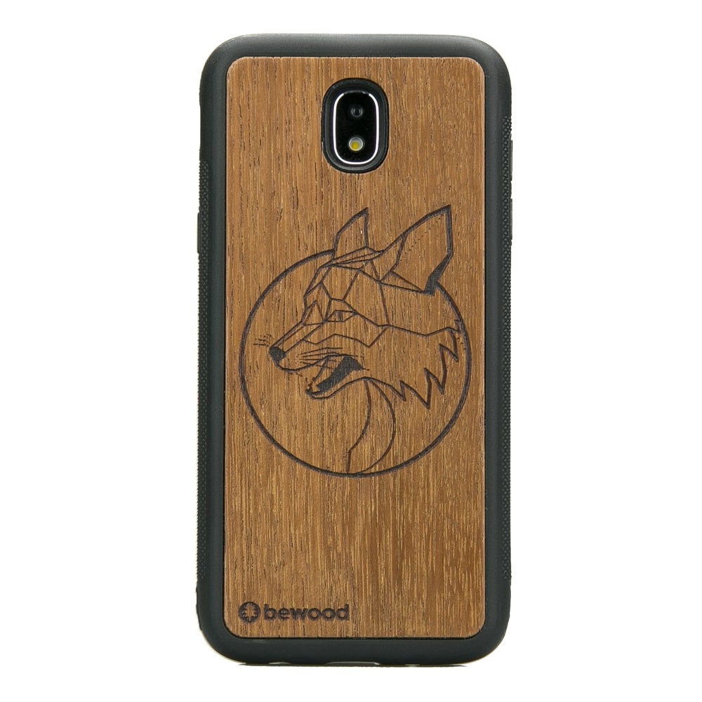 Samsung Galaxy J7 2017 Fox Merbau Wood Case (1)