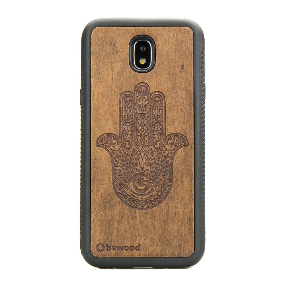 Drewniane Etui na Samsung Galaxy J7 2017 HAMSA IMBUIA (1)