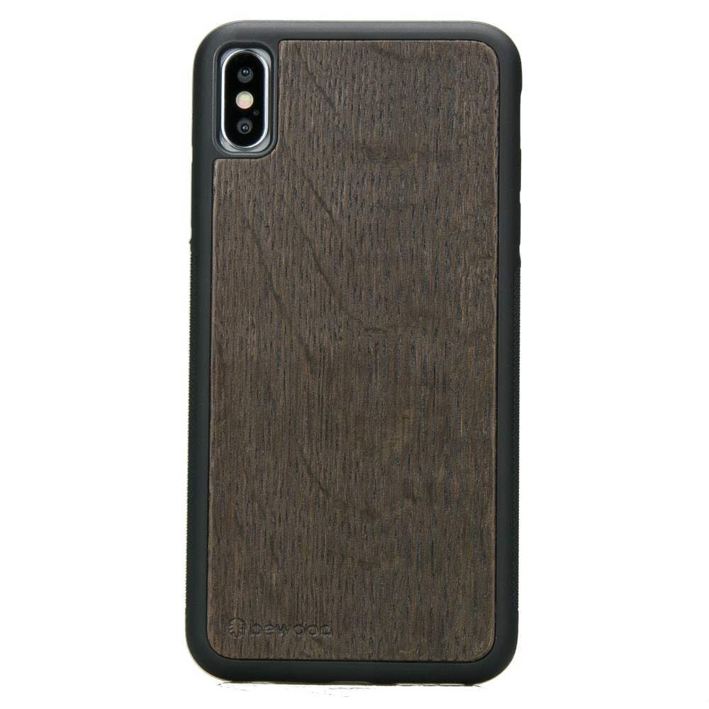 Drewniane Etui iPhone XS Max DĄB WĘDZONY (1)