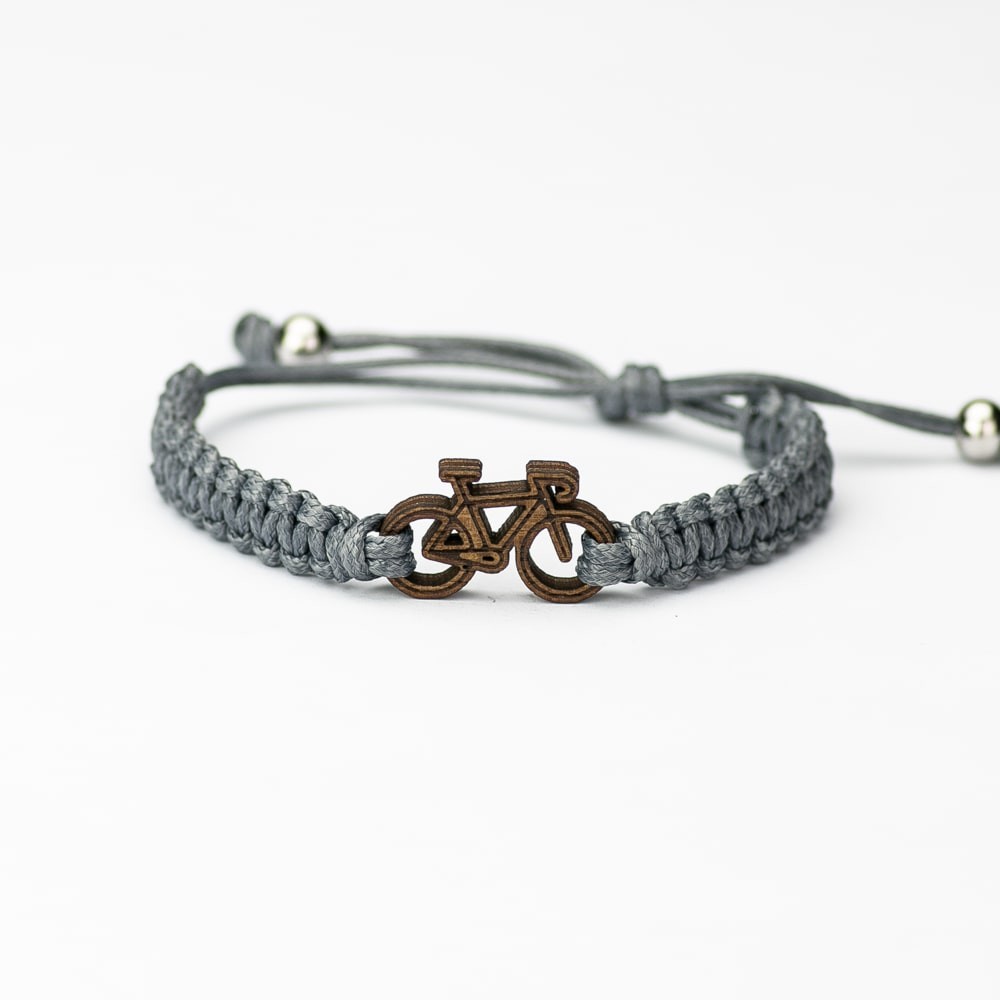 Wooden Bracelet Bike Merbau Cotton (5)