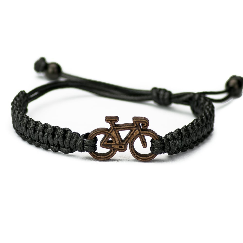 Wooden Bracelet Bike Merbau Cotton (6)