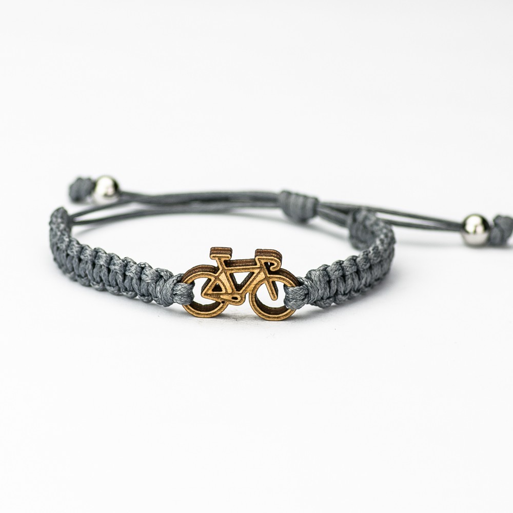 Wooden Bracelet Bike Anigre Cotton (5)
