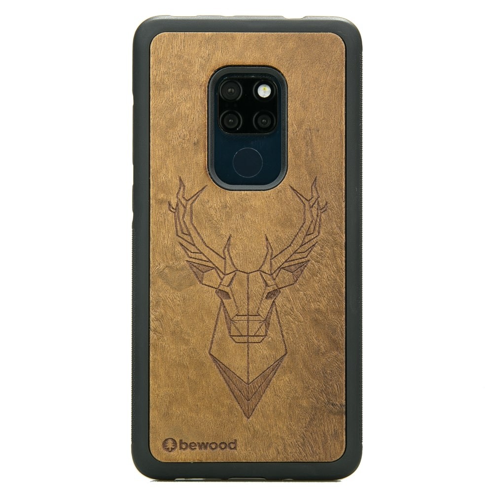 Drewniane Etui Huawei Mate 20 JELEŃ IMBUIA (1)