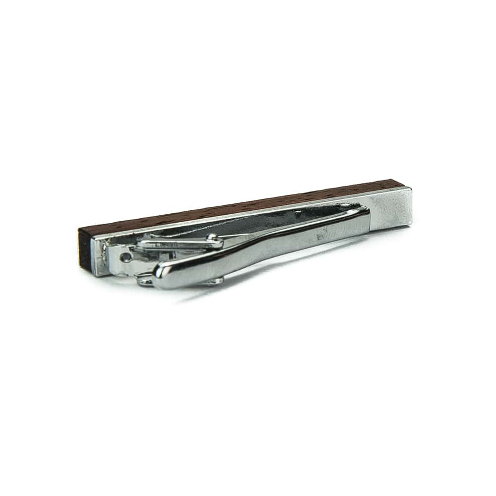 Wooden Tie Clip Padouk (2)