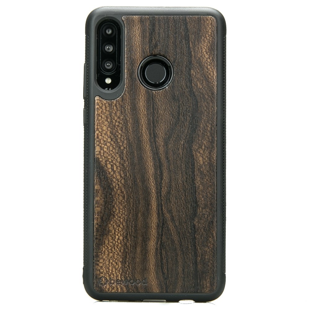Huawei P30 Lite Ziricote Wood Case (1)