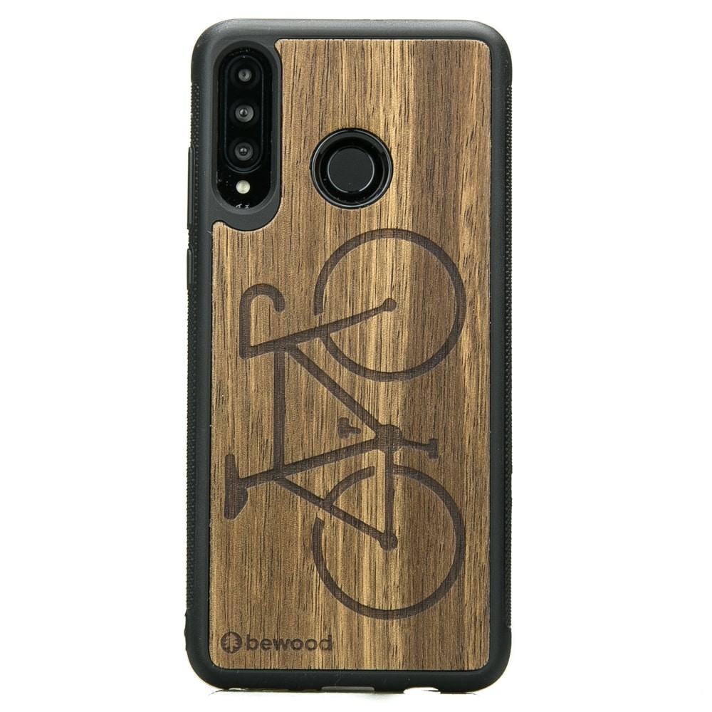 Huawei P30 Lite Bike Frake Wood Case (1)