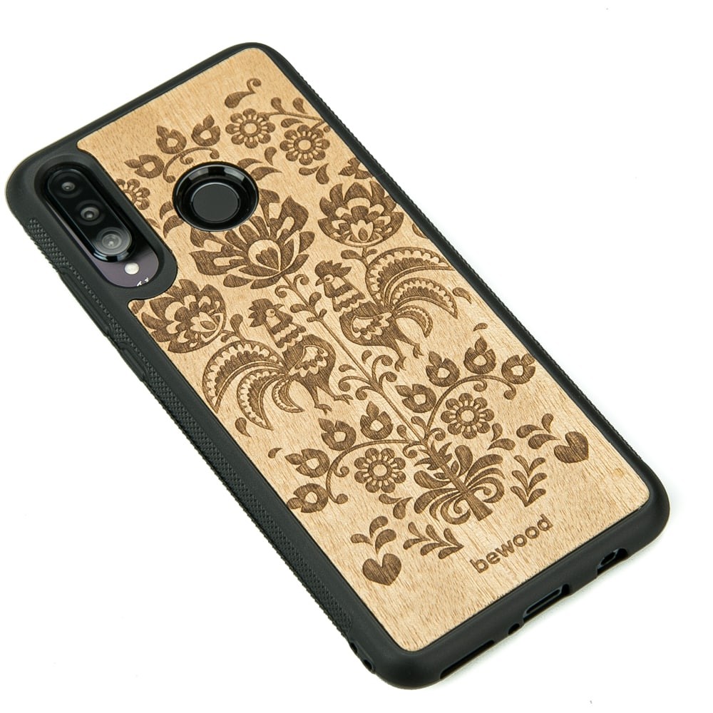 Huawei P30 Lite Polski Folk Anigre Wood Case (2)