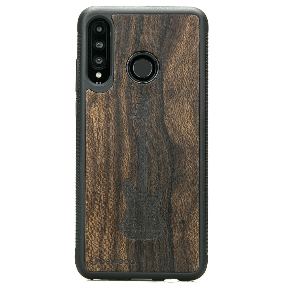 Drewniane Etui Huawei P30 Lite GITARA ZIRICOTE (1)