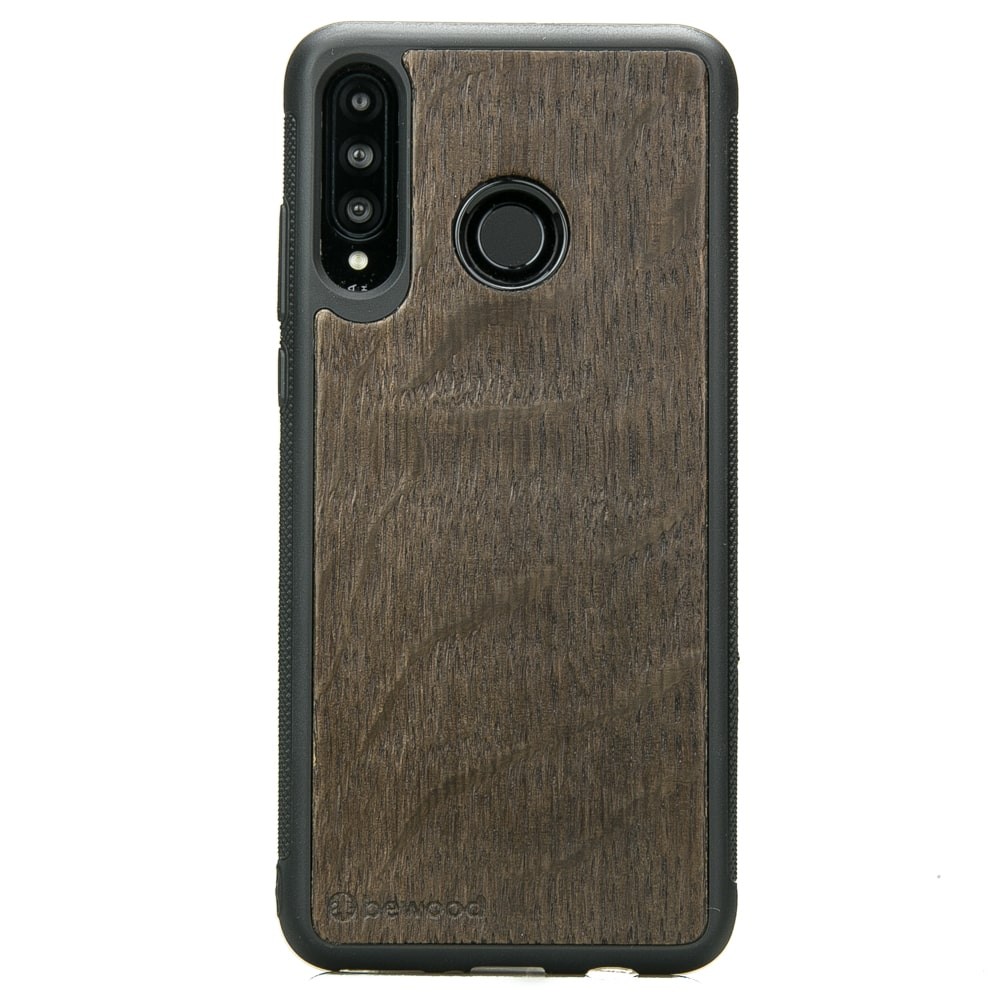Drewniane Etui Huawei P30 Lite DĄB WĘDZONY (1)