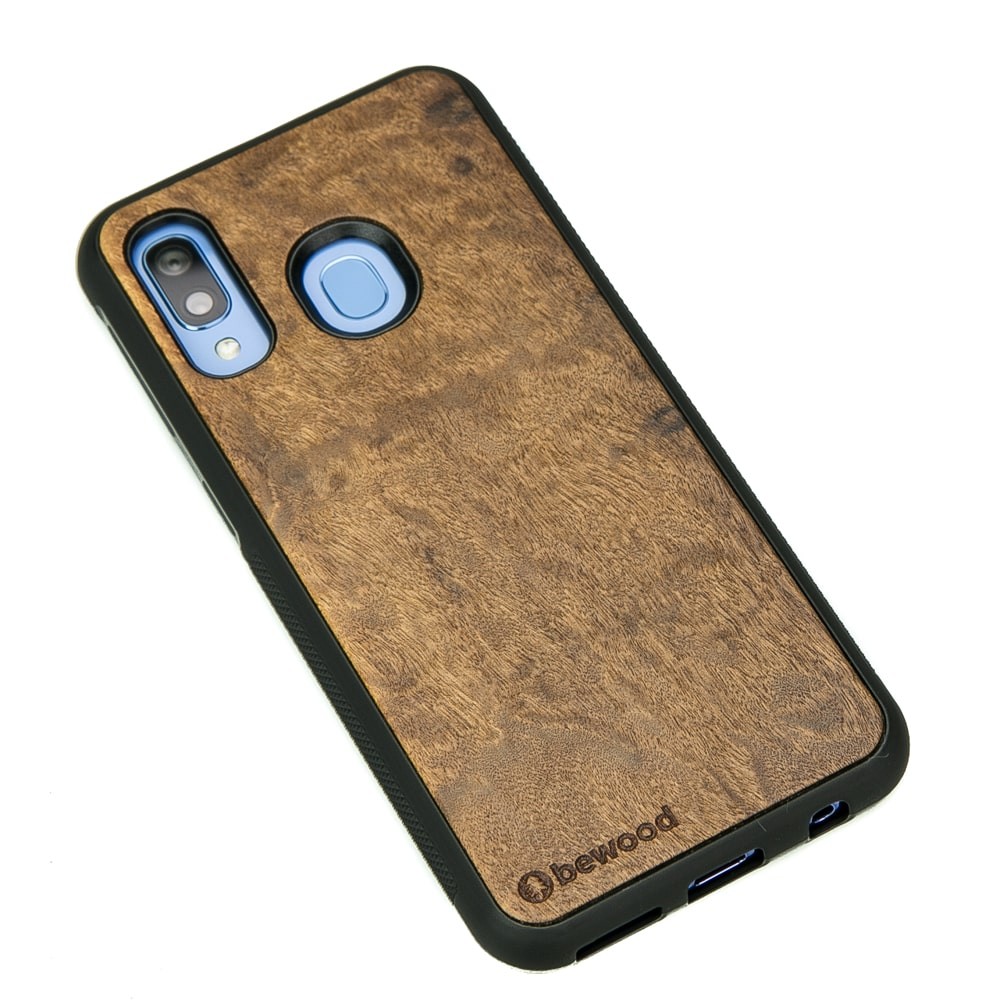 Drewniane Etui na Samsung Galaxy A40 IMBUIA (2)