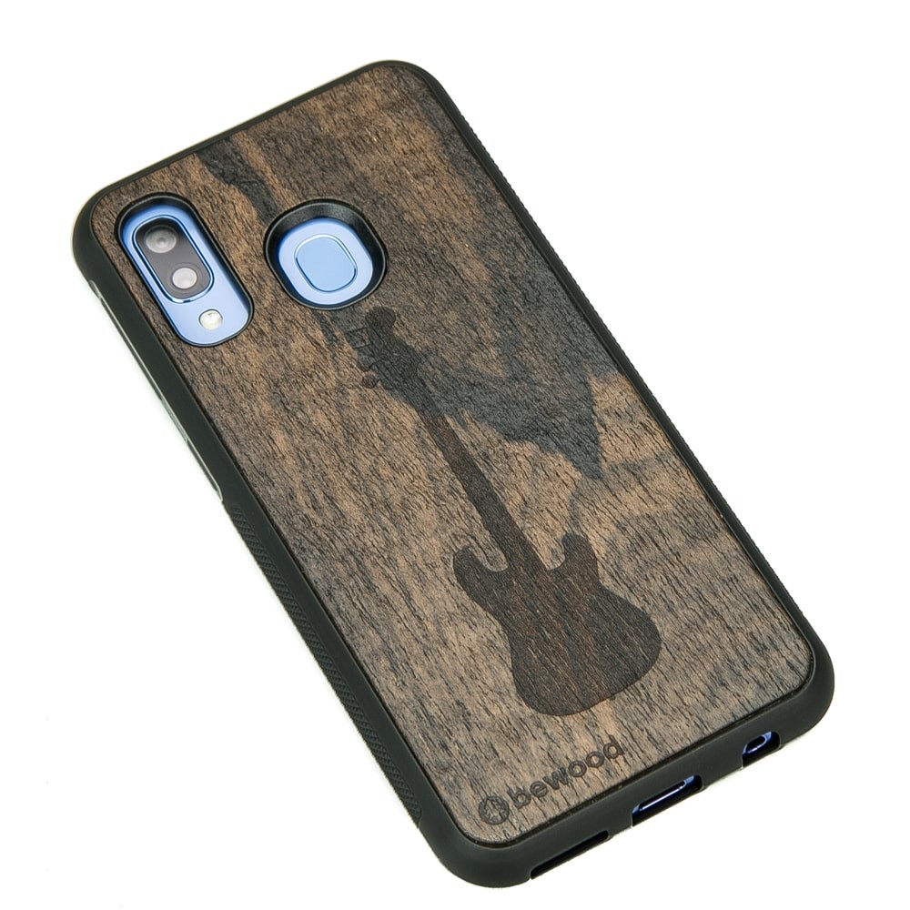 Drewniane Etui na Samsung Galaxy A40 GITARA ZIRICOTE (2)