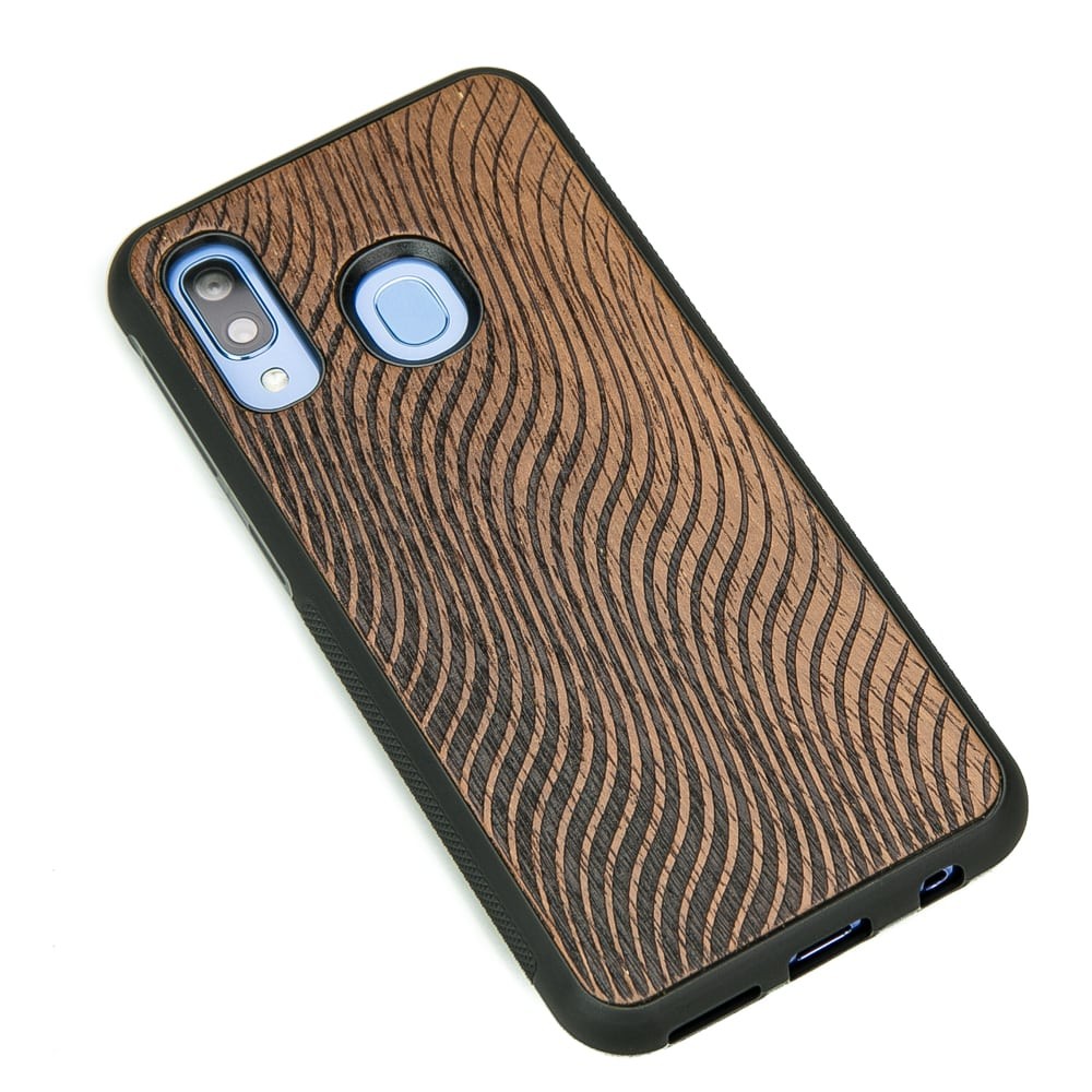 Drewniane Etui na Samsung Galaxy A40 FALE MERBAU (2)