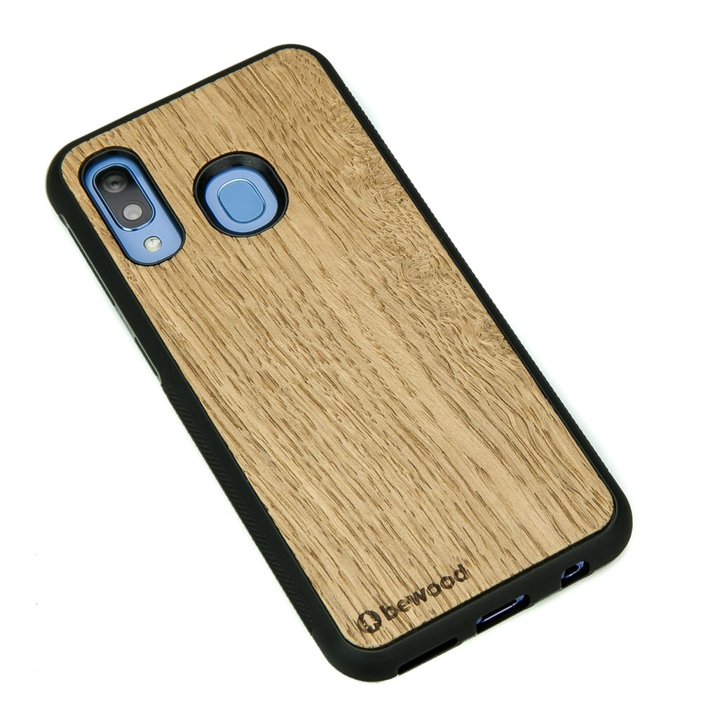 Drewniane Etui na Samsung Galaxy A40 DĄB (2)