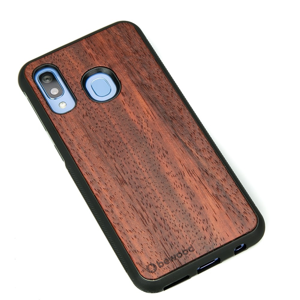 Drewniane Etui na Samsung Galaxy A40 PADOUK (2)