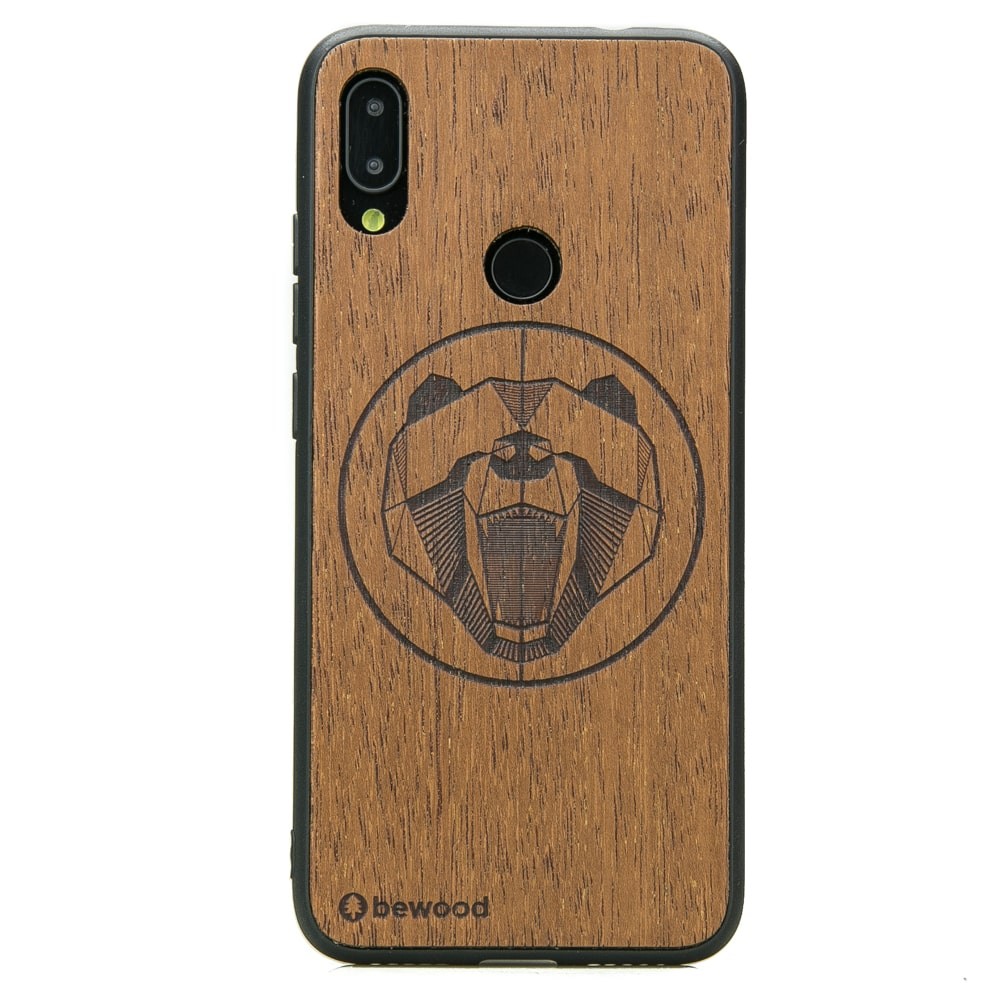 Drewniane Etui Xiaomi Redmi Note 7 NIEDŹWIEDŹ MERBAU (1)