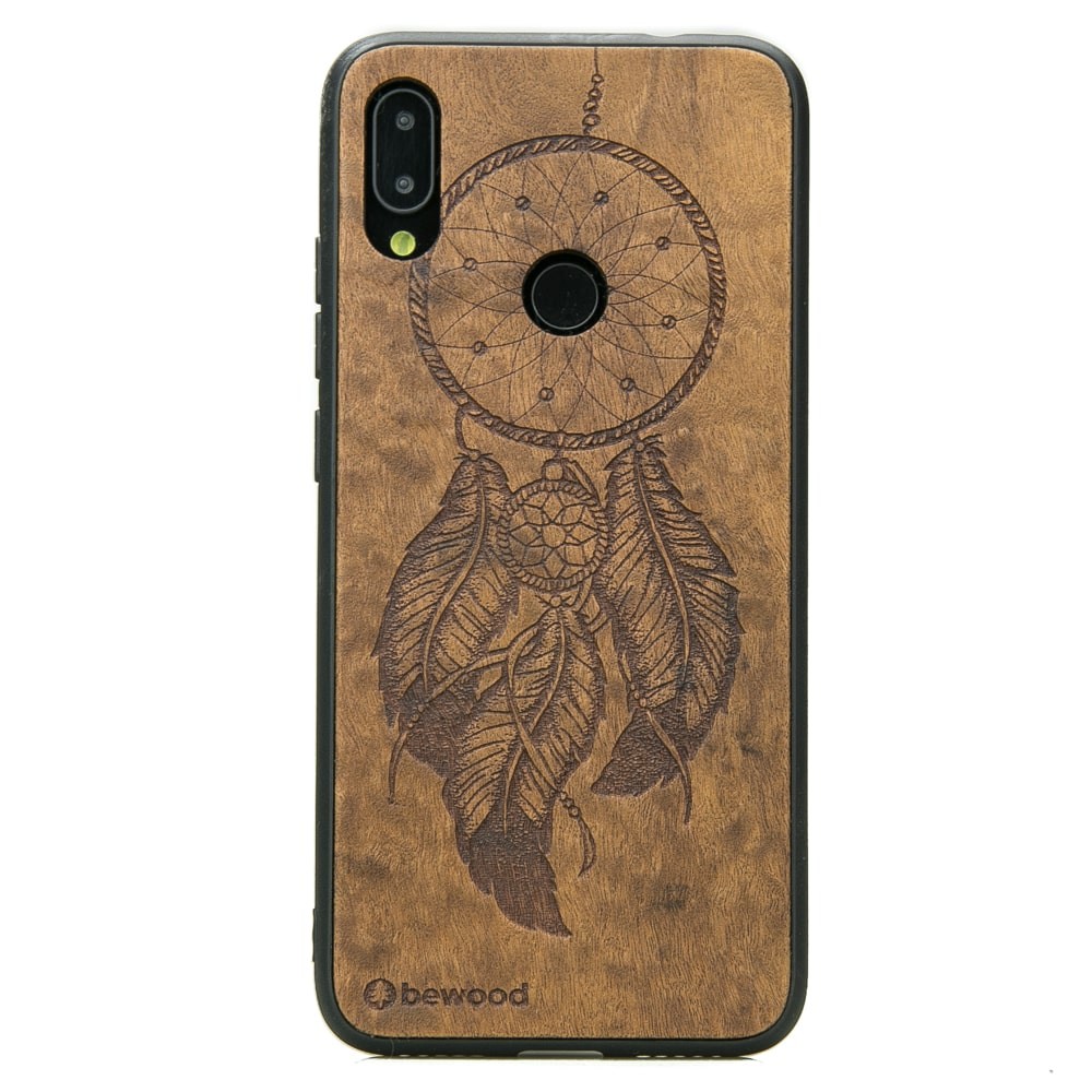 Xiaomi Redmi Note 7 Dreamcatcher Imbuia Wood Case (1)