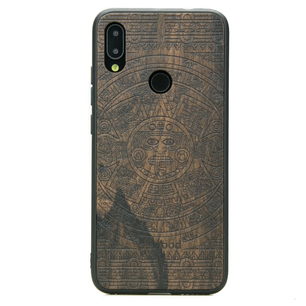 Drewniane Etui Xiaomi Redmi Note 7 KALENDARZ AZTECKI ZIRICOTE (1)