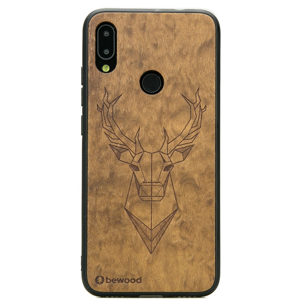 Drewniane Etui Xiaomi Redmi Note 7 JELEŃ IMBUIA (1)