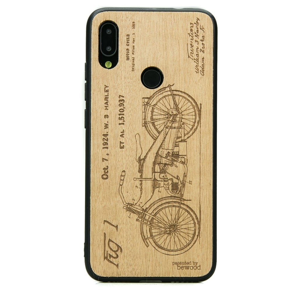 Drewniane Etui Xiaomi Redmi Note 7 HARLEY PATENT ANIEGRE (1)