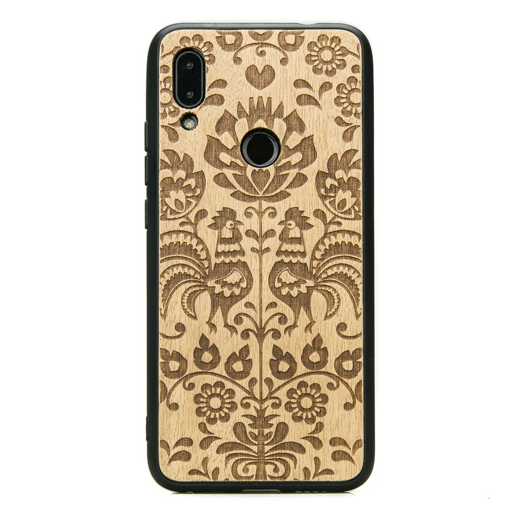 Drewniane Etui Xiaomi Redmi 7 POLSKI FOLK ANIEGRE (1)