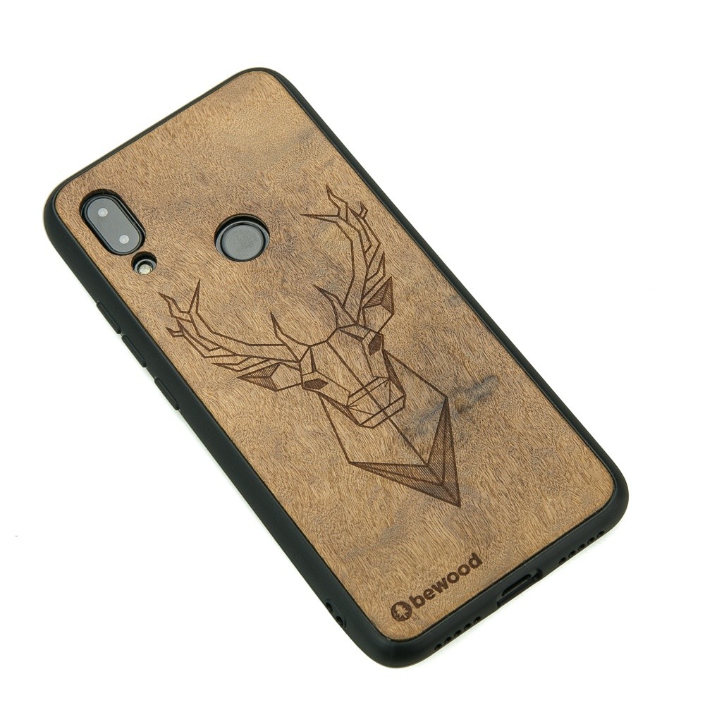 Drewniane Etui Xiaomi Redmi 7 JELEŃ IMBUIA (2)