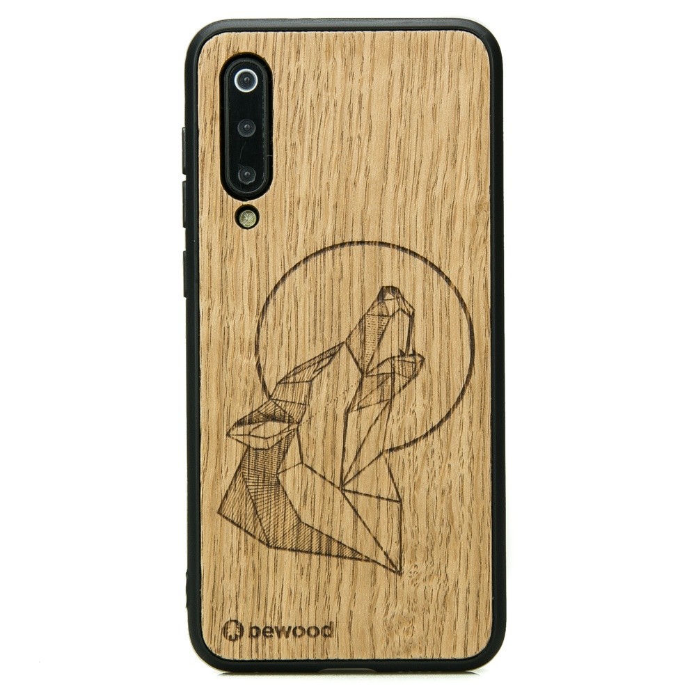 Drewniane Etui Xiaomi Mi 9 SE WILK DĄB (1)