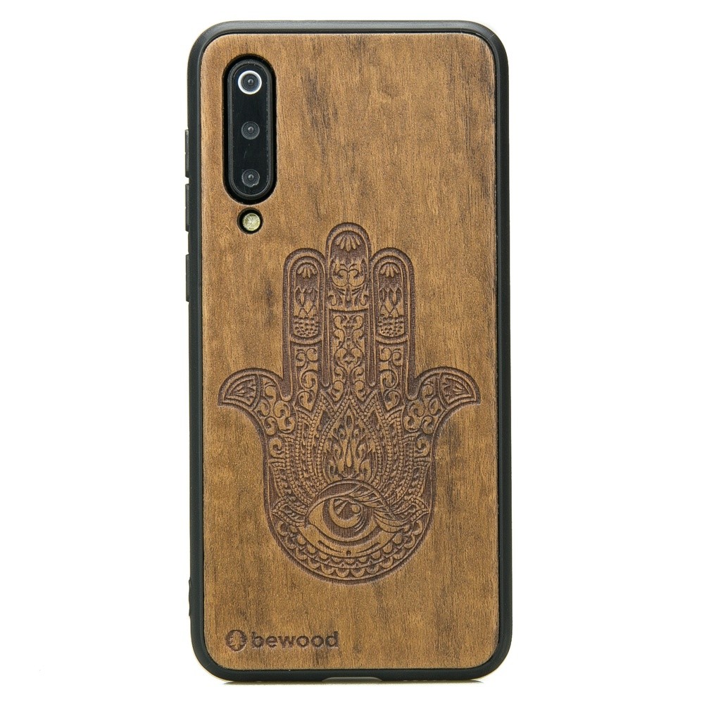 Drewniane Etui Xiaomi Mi 9 SE HAMSA IMBUIA (1)