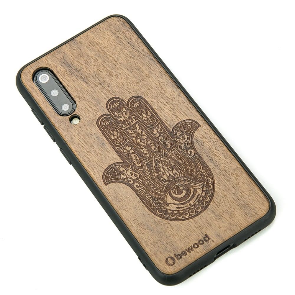 Drewniane Etui Xiaomi Mi 9 SE HAMSA IMBUIA (2)