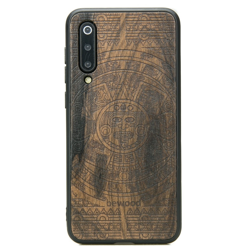 Drewniane Etui Xiaomi Mi 9 SE KALENDARZ AZTECKI ZIRICOTE (1)