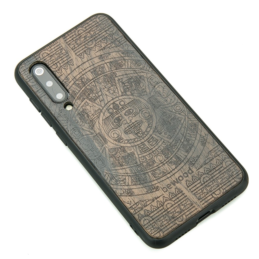 Drewniane Etui Xiaomi Mi 9 SE KALENDARZ AZTECKI ZIRICOTE (2)