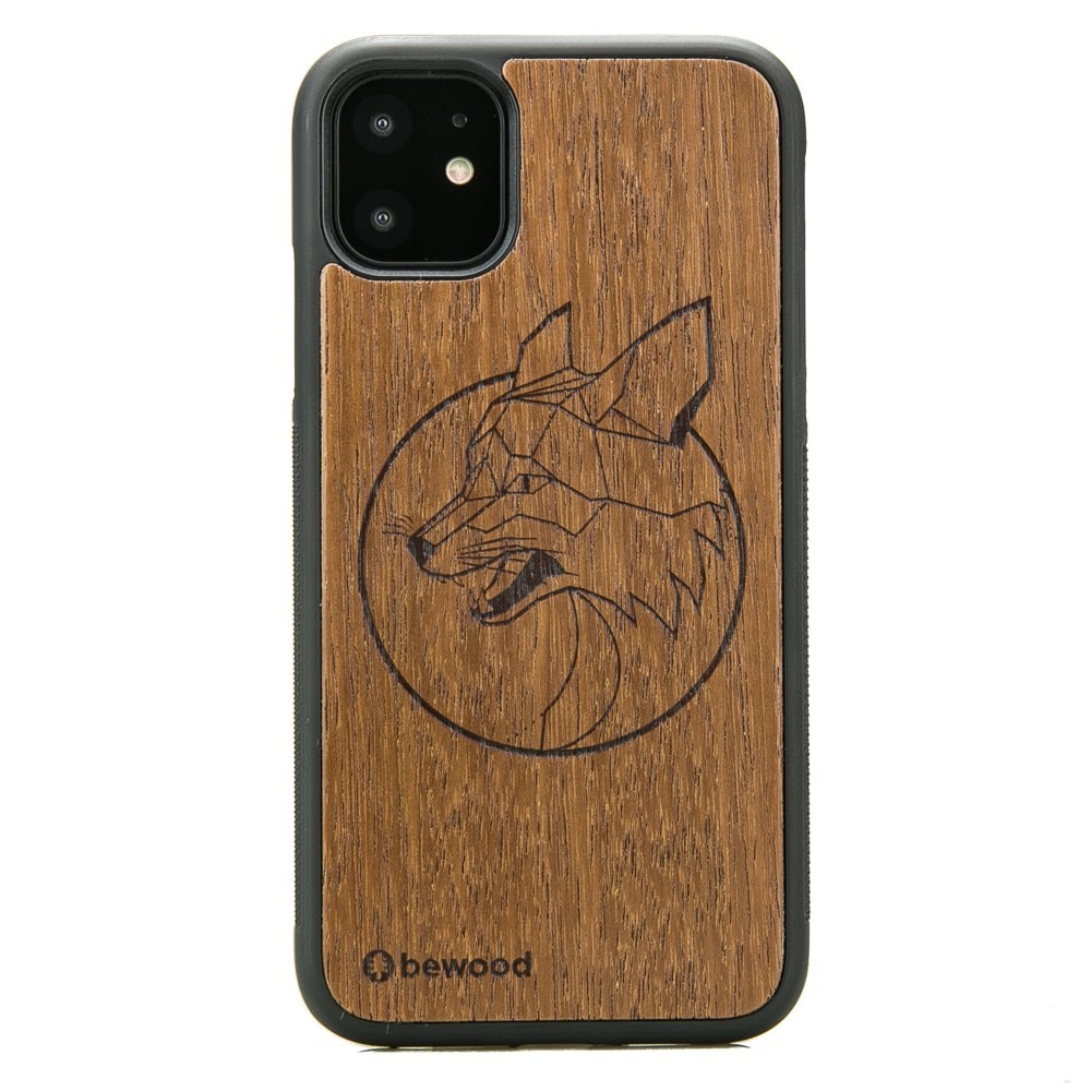 iPhone 11 Fox Marbau Wood Case (1)