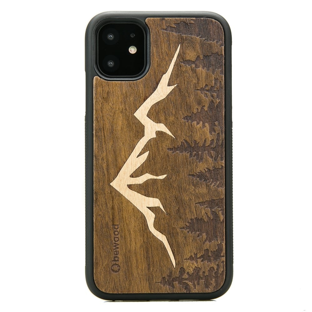 Drewniane Etui na iPhone 11 GÓRY IMBUIA (1)