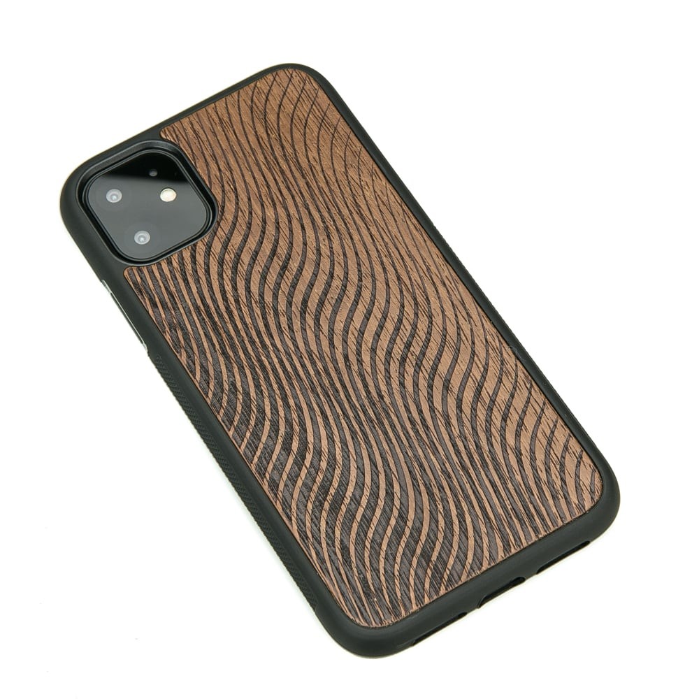 Drewniane Etui na iPhone 11 FALE MERBAU (2)