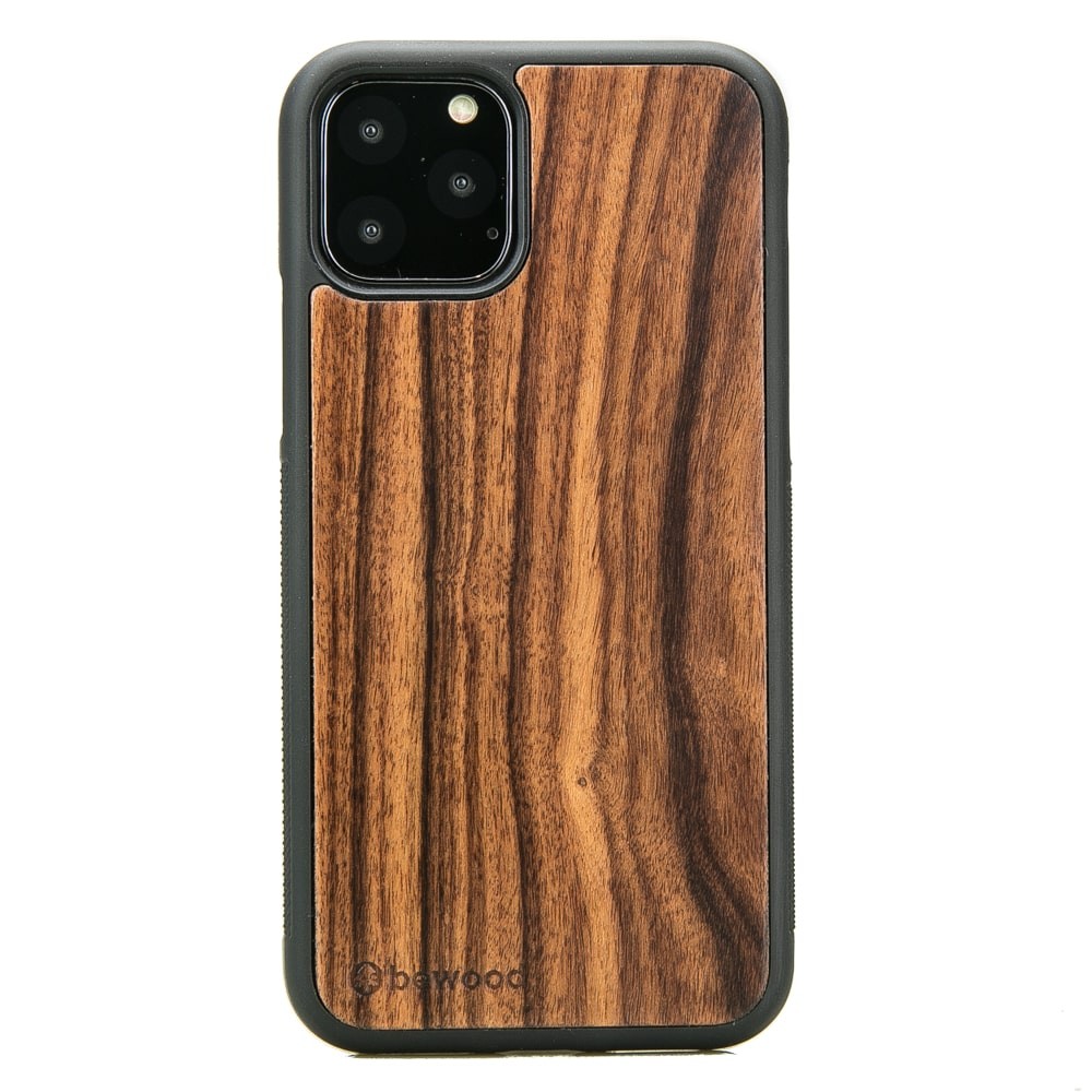 Drewniane Etui na iPhone 11 PRO PALISANDER SANTOS (1)
