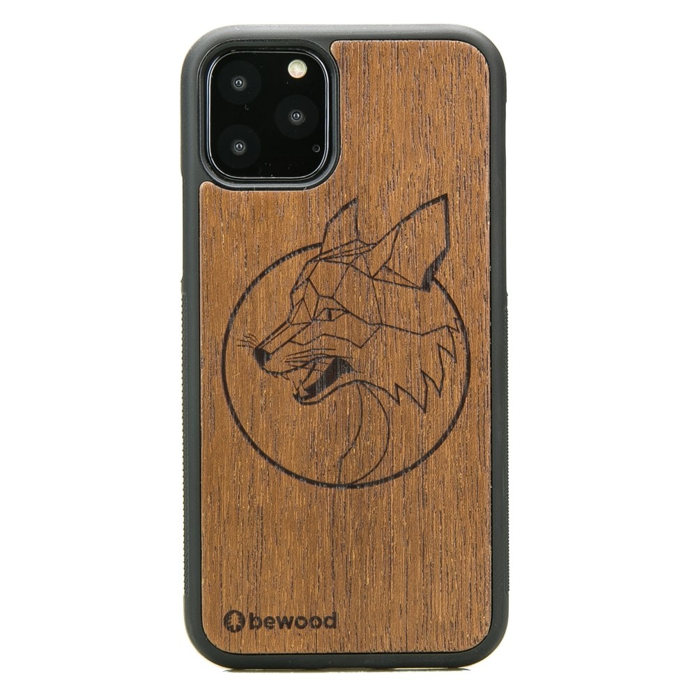 Drewniane Etui na iPhone 11 PRO LIS MERBAU (1)