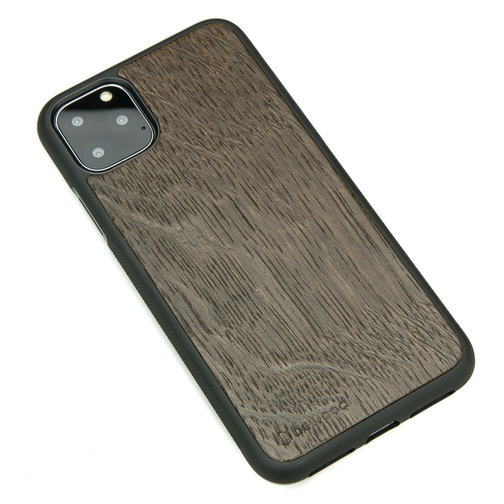 Drewniane Etui na iPhone 11 PRO MAX DĄB WĘDZONY (2)
