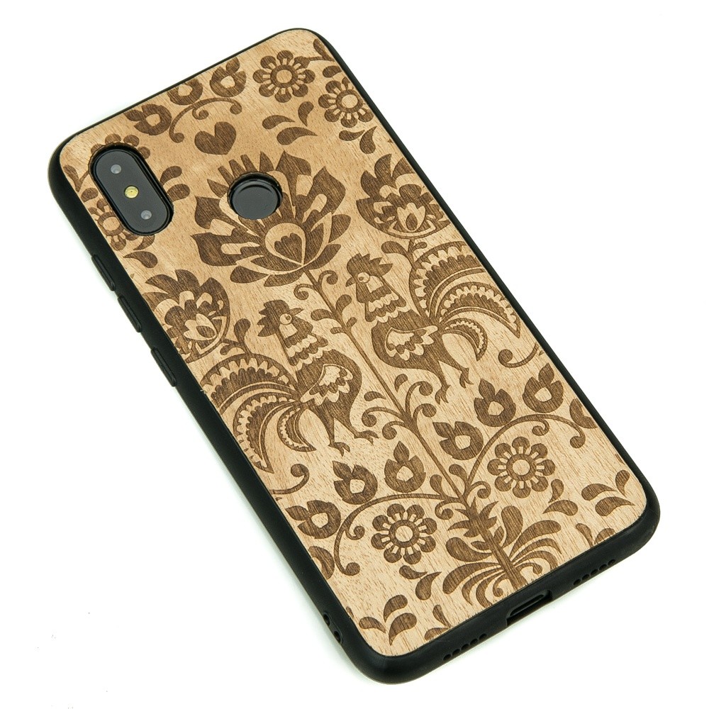 Drewniane Etui Xiaomi Mi 8 POLSKI FOLK ANIEGRE (2)